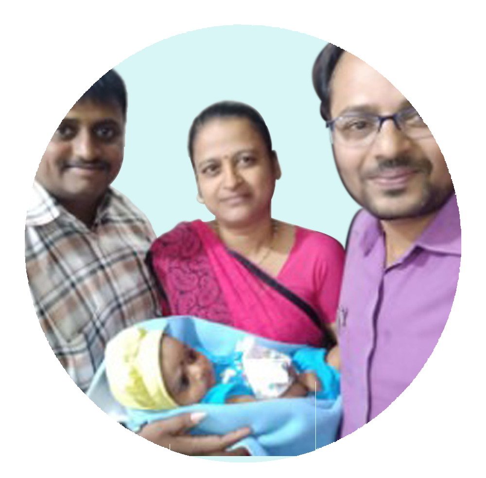 Dr. Parag Hitnalikar With Happy Patient